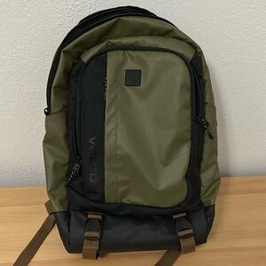 Volcom Mod-Tech Backpack in Military Green/Black